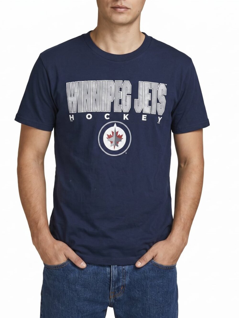 Mens Winnipeg Jets TShirt (XL)